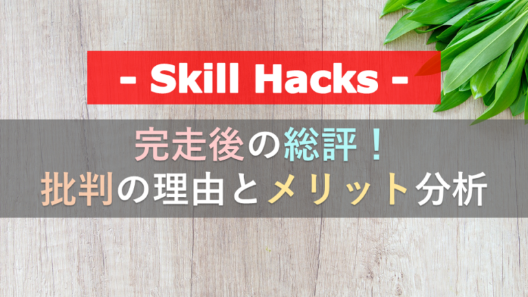 SkillHacks総評